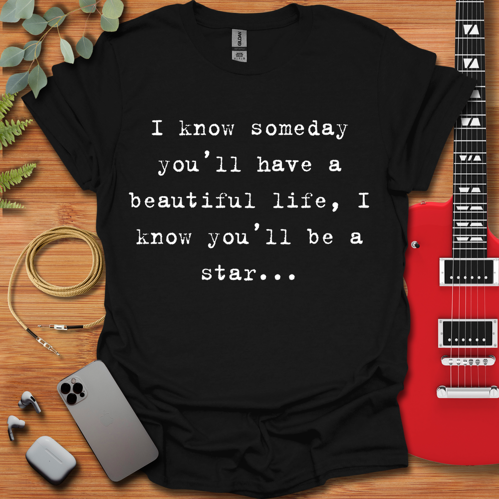 Pearl Jam Black Lyrics T-Shirt