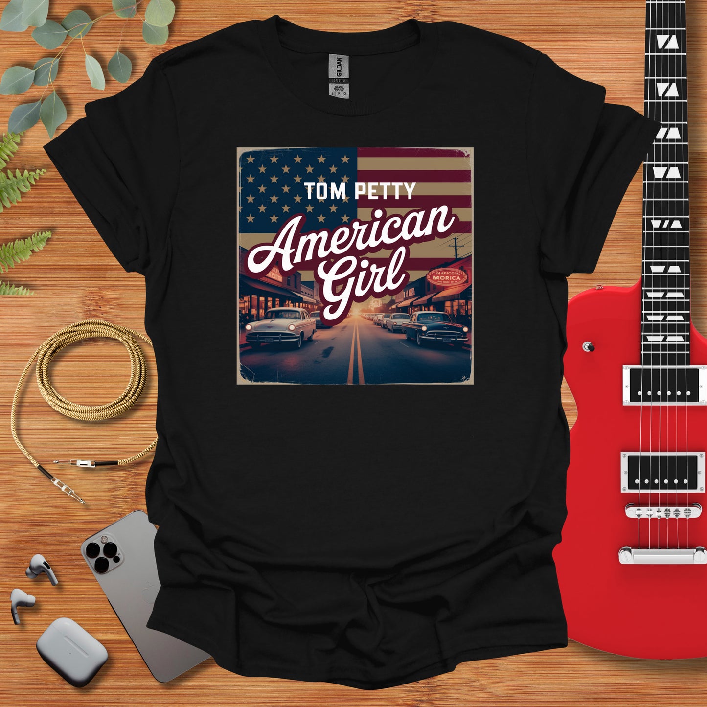 a t - shirt that says tom petty american girl