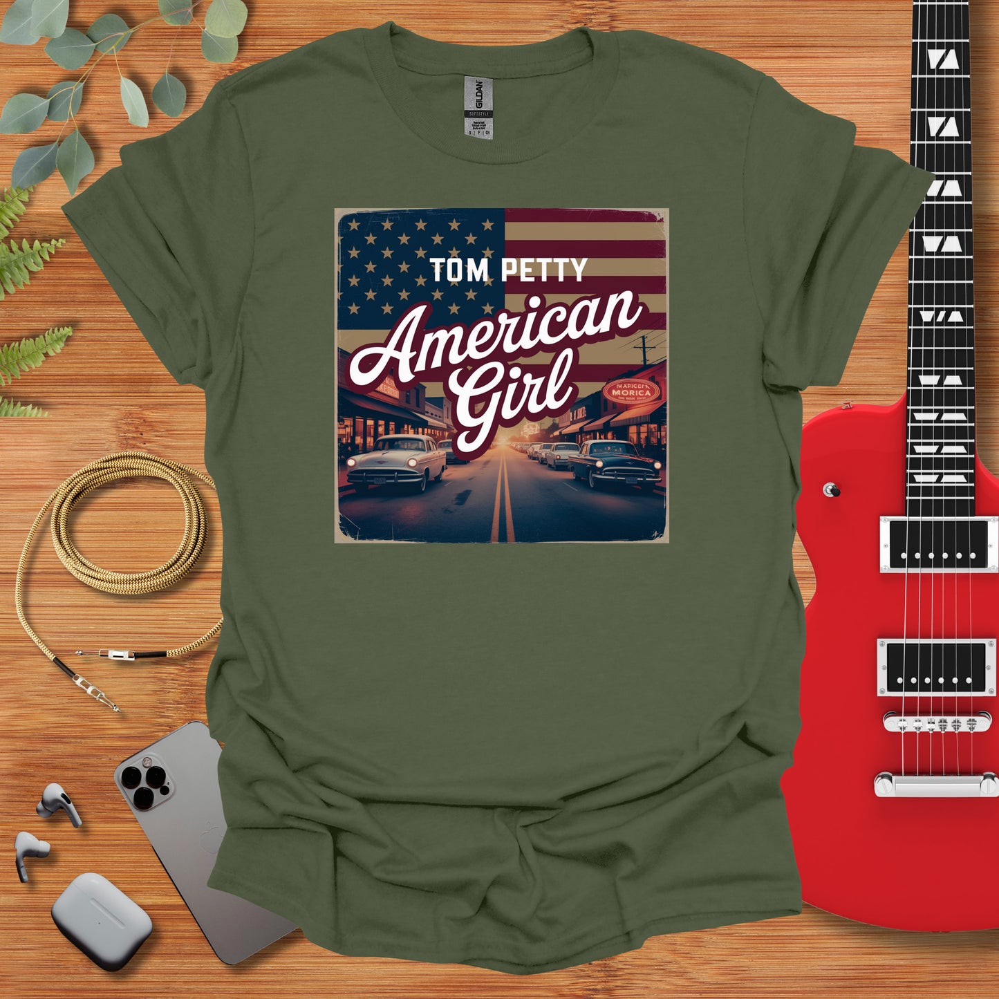 a t - shirt that says tom petty american girl